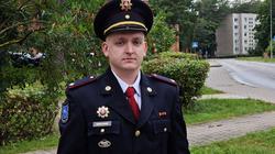 Висагинский пожарный-спасатель Марк Гирдвайнис награжден медалью “Герой Венесуэлы”