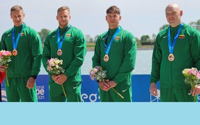 Спортсмены из Висагинаса - среди бронзовых призёров этапа кубка мира - Культурные и спортивные мероприятия