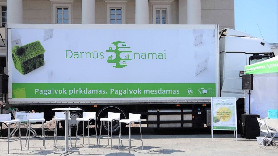 Unikalus namas ant ratų apsilankys Visagine - Visagine