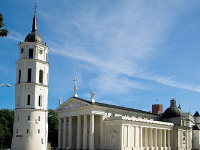 В столице Литвы пущены часы, отсчитывающее время до 700-летия Вильнюса - Литва и страны Балтии