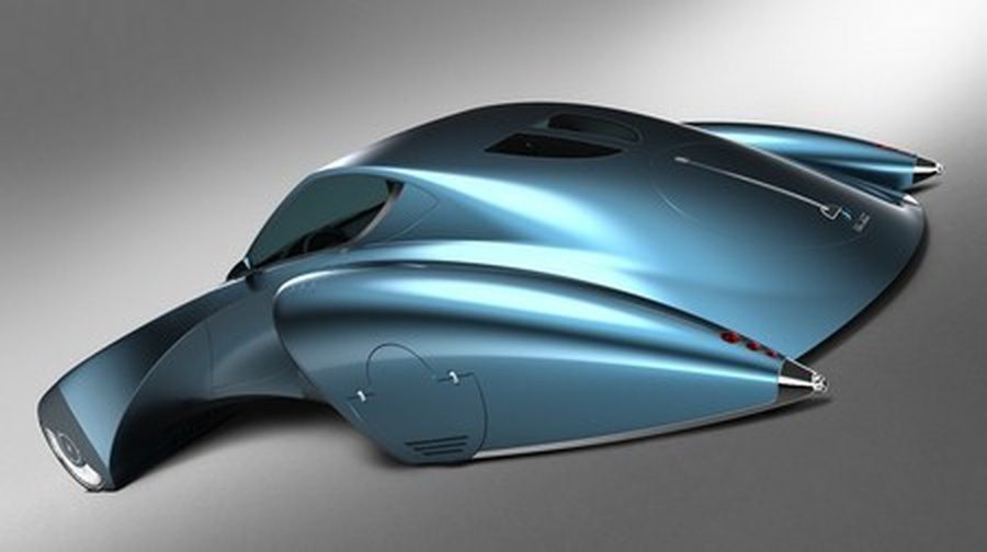 Футуристичный концепт Bugatti Stratos позаимствовал стиль ретромобилей - Хобби, отдых и развлечения