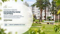 Butų savininkai kviečiami į daugiabučių namų valdymo mokymus