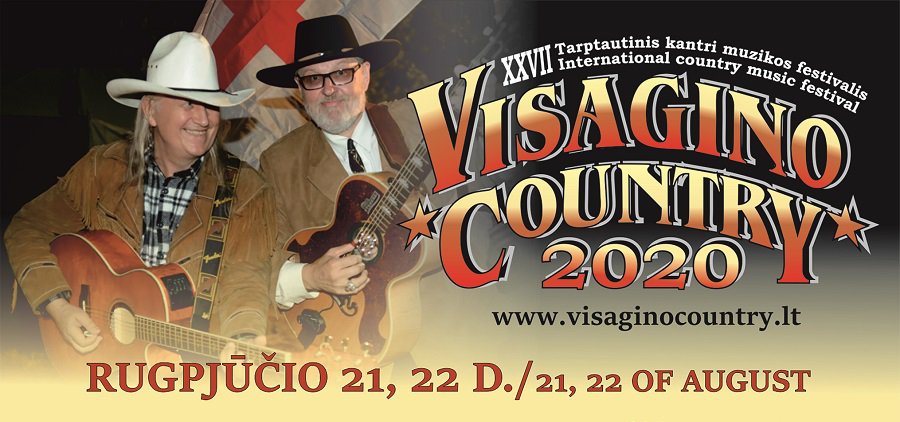 Visus, visus - ir mažus, ir didelius, kviečiame į XXVII Tarptautinį muzikos festivalį „Visagino country“ - Reklama