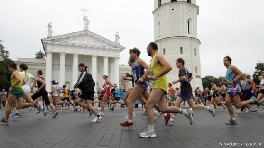 Pagal fizinį aktyvumą lietuviai stipriai atlieka nuo fiziškai aktyvių šalių - Lietuva ir Baltijos šalys