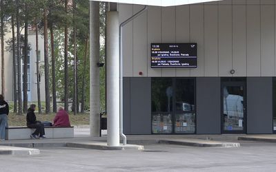 Приостановлен автобусный маршрут Висагинас – Даугавпилс - В Висагинасе