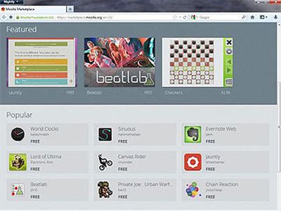 Mozilla запустила магазин веб–приложений - IT новости