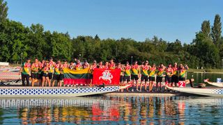 Visaginiečių sėkmė Europos drakonų valčių irklavimo čempionate