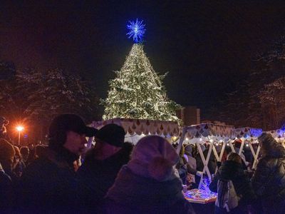 После зажжения огней на городской елке начнется отсчет времени до Нового года - В Висагинасе