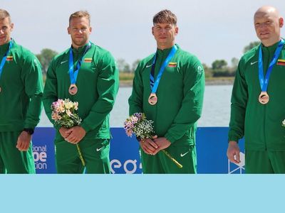 Спортсмены из Висагинаса - среди бронзовых призёров этапа кубка мира - Культурные и спортивные мероприятия