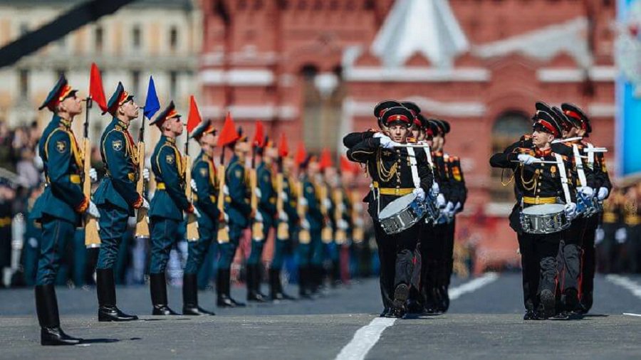 Парад Победы на Красной площади. - В Мире