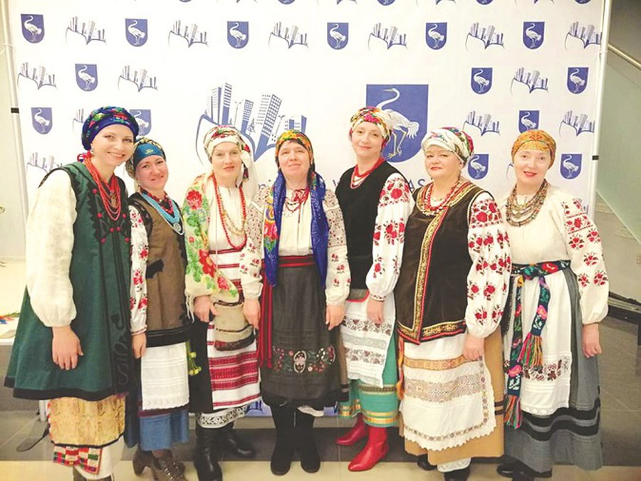 Visagino ukrainiečių bendruomenės tautinis kostiumas - Visagine