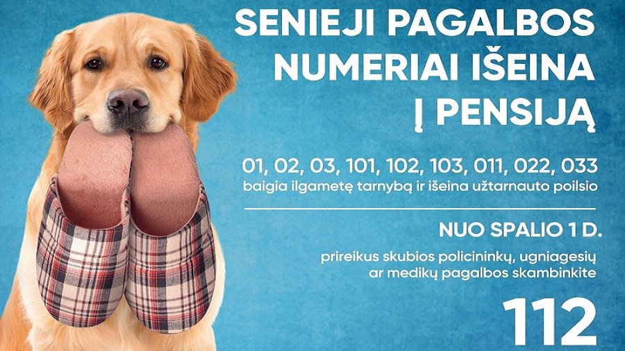 Liks tik vienas skubiosios pagalbos telefono ryšio numeris – 112 - Visagine