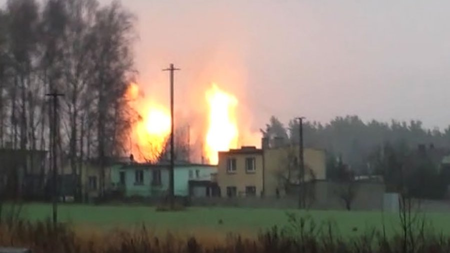 В Украине произошел взрыв на газопроводе Уренгой-Помары-Ужгород - В Мире