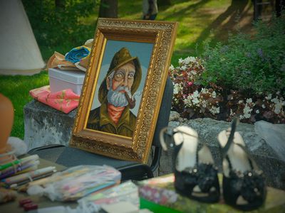 Летний блошиный рынок в Висагинасе - В Висагинасе