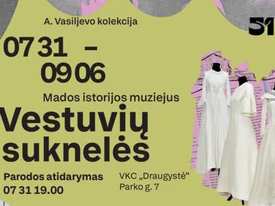 Не пропустите открытие выставки «Свадебные платья» и лекцию историка моды Александра Васильева! - В Висагинасе