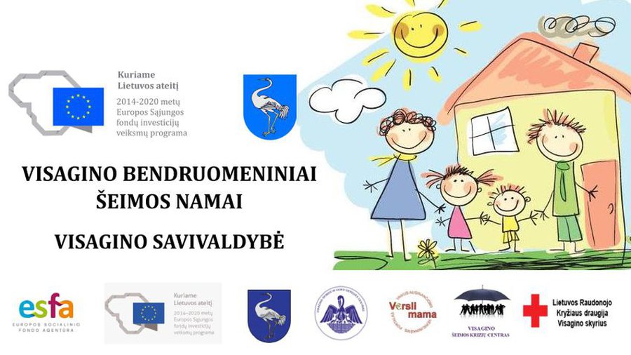 Комплексная помощь семьям Висагинаса - В Висагинасе