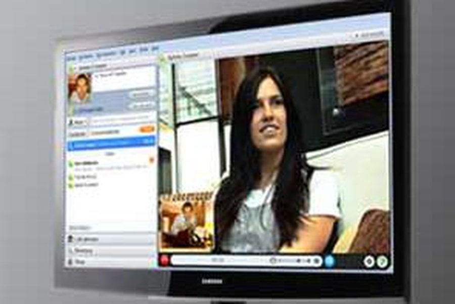 Samsung выпускает телевизоры со Skype - IT новости